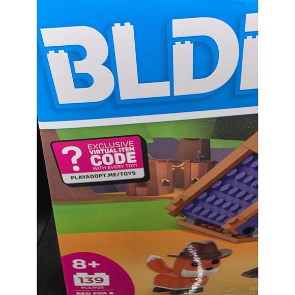 BLDR Adopt Me Red Fox and Campsite 0004 139pcs Jazwares Building Set - Picture 6 of 6